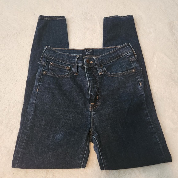 J. Crew Factory Denim - J.Crew‎ High Rise Skinny Dark Wash Jeans Size 26